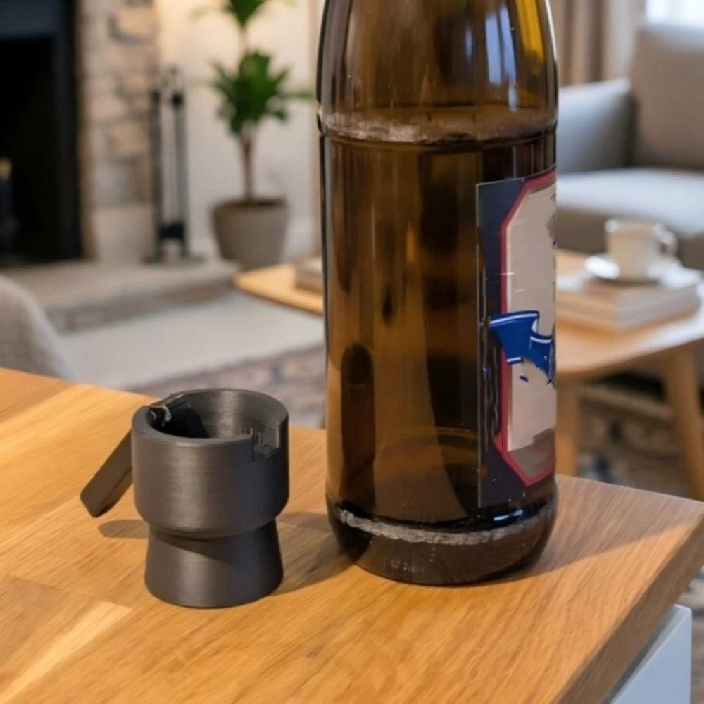Ergonomischer Hebel Bierflaschenöffner Tragbarer Bierdosenöffner Flaschenverschluss-Werfer Grillen