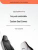 New Model Jianghuai Sihao A5 Full Leather Car Seat Cushion - Universal, All-Season