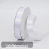 Solid Color Polyester Ribbon for DIY Floral Crafts & Cake Decoration