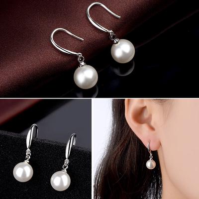 High-quality Round Pearl Earrings Earrings and Earrings Temperament Small Earrings for Women