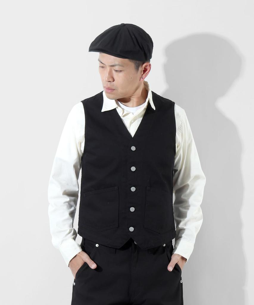 KOJIMA GENES Casquette Fujikinbae Made in Japan Men Hat Cap Domestic Canvas One Wash Black RNB-986F