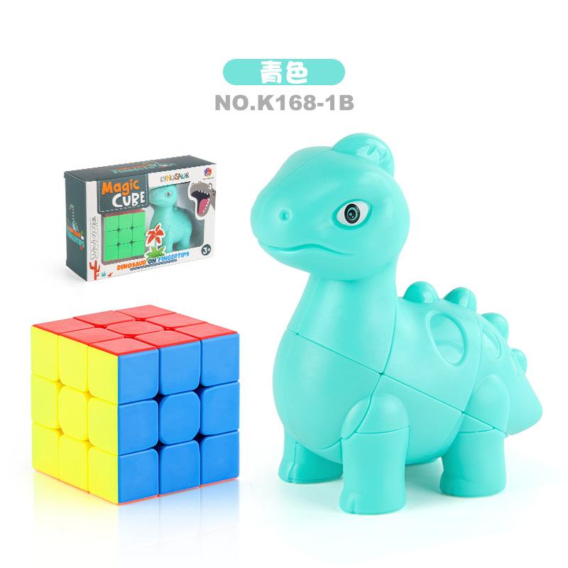 Supply Simulation Dinosaur Animal Rubik'S Cube Smooth Rotation Second-Order Special-Shaped Rubik'S Cube Children'S Science And Education Toys