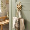 No Drilling Door Storage Hook Metal Hanging Organizer Hook Over The Door Hooks  Bathroom