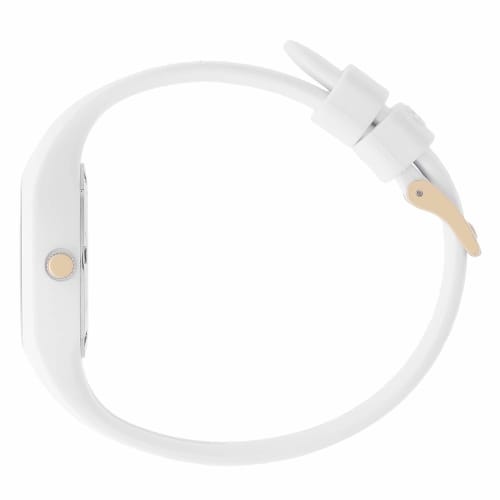 Authorized Ice-watch Women's Watch 015341 ICE glam White Gold Numbers Extra Small