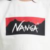 NANGA ECO HYBRID BOX LOGO KIDS TEE Short Sleeve Size 110 NW2411-1S700-A White, Boys' T-Shirt,
