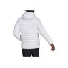 Adidas Originals Solid Color Hooded Sports Cotton Jacket Winter Men Jacket White HD4756