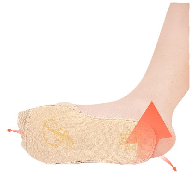 New Sponge Forefoot Pad High Heels Invisible Sweat-absorbing Breathable Forefoot Socks Dispensing Non-slip and Anti-pain Thickened Bottom Socks