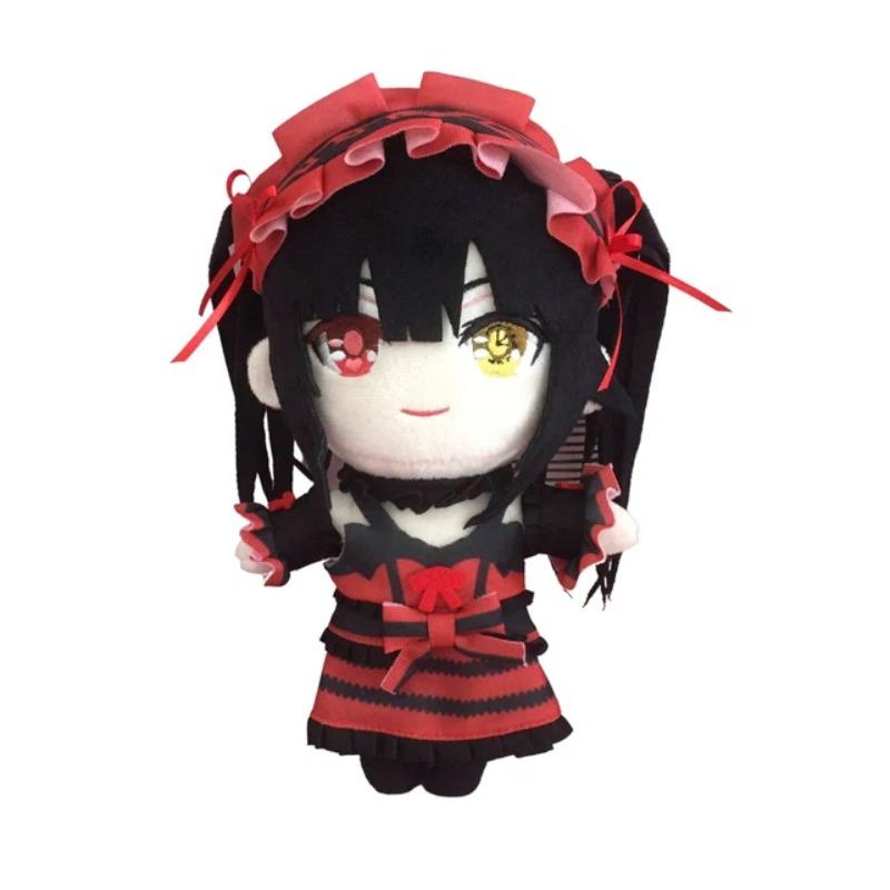 DATE A LIVE Boneca de Pelúcia Brinquedo Figuras de Anime Yoshino Tokisaki Kurumi Cosplay Pelúcia Almofada Boneca Brinquedos 20CM