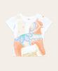 SINOON Big Pony Toy Puff T-Shirt (White)