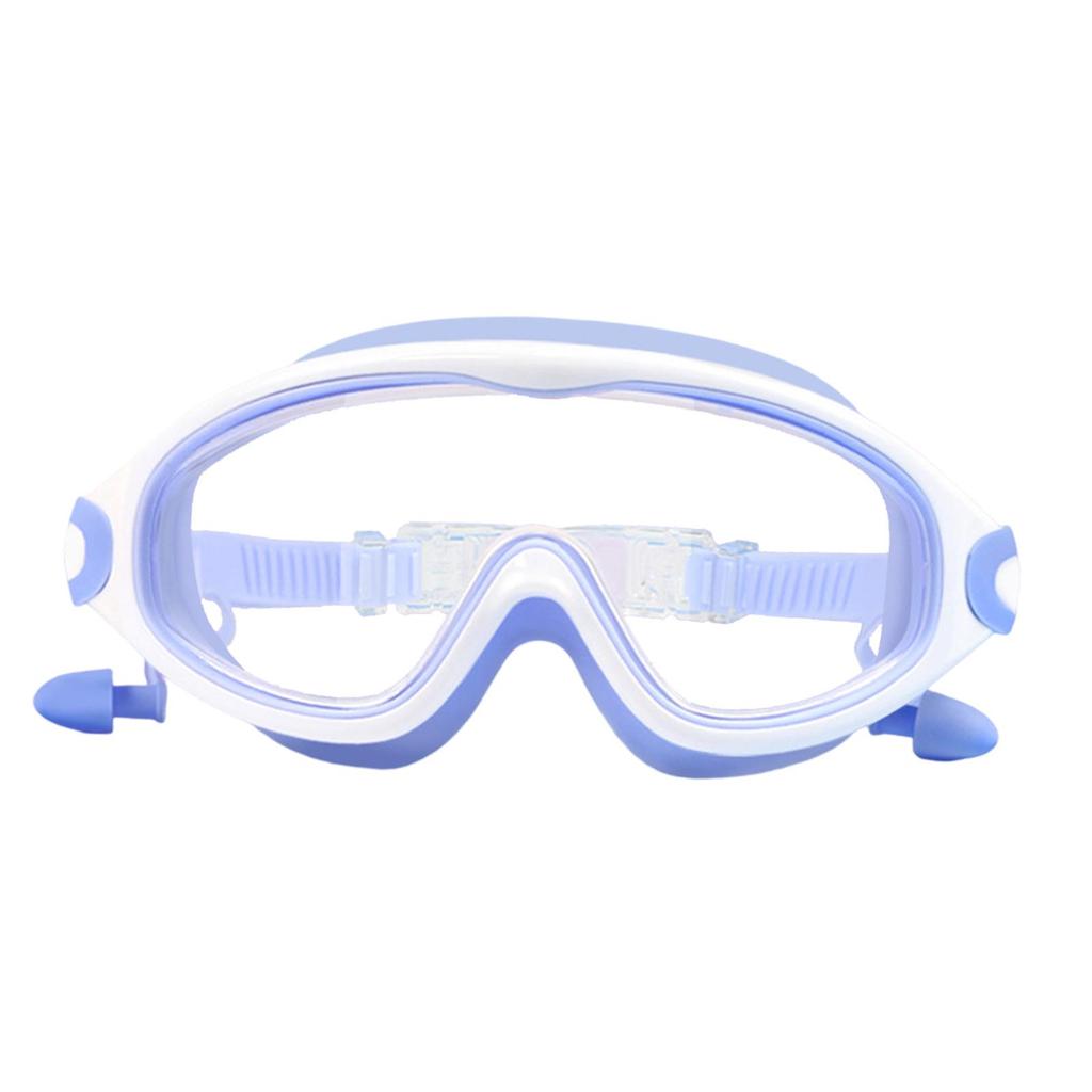 Swimming Goggles for Boys Girls Wide Vision Soft Silicone Swim Glasses