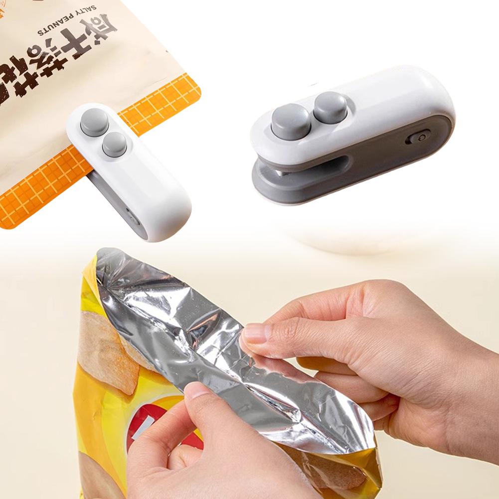 2 In 1 Sealer Cutter Vacuum Food Sealer Handheld Bag Sealing Machine Package Bags Sealer for Food Storage Snacks Freshness