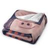 John Pork Is Calling Funny Meme Flannel Blanket Warm Soft Throw Blanket for Bedroom Camping Fashion Bedspread Sofa Bed Cover