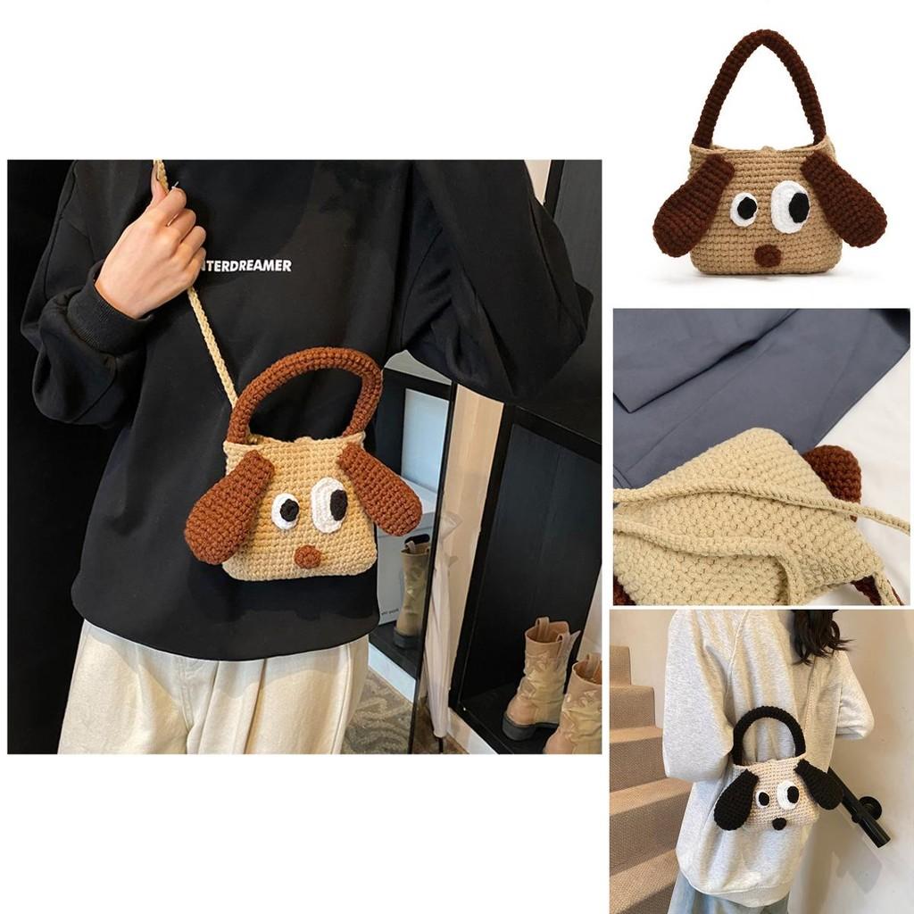 Adorable Cartoon Dog Shoulder Bag For Kids Perfect For Fall Winter Season