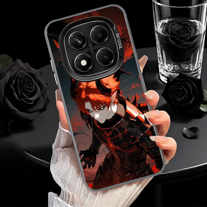 Étui de téléphone souple style anime Diable Bad Boy pour Xiaomi Redmi Note 13 14 15 Pro Plus 12S 12 11S 11 11T 10S 10 Housse arrière antichoc