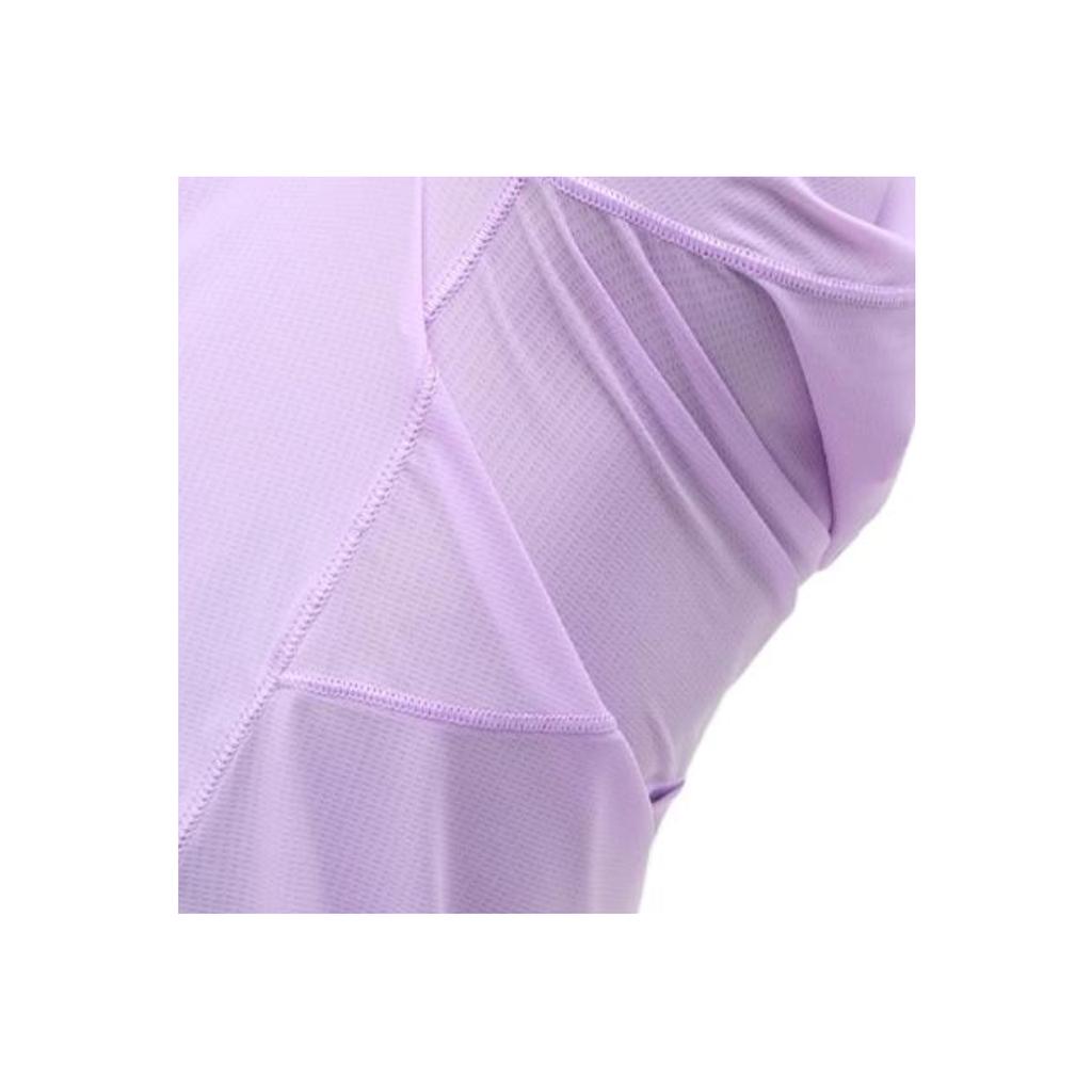 HOKA One One Comfortable Breathable Soft Lightweight Long Sleeve T-Shirt Women Tops Purple 1151083