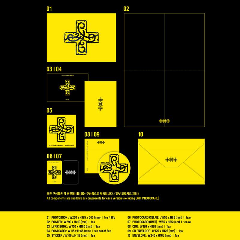 [FÖRBESTÄLLNING] TOMORROW X TOGETHER – 7TH YEAR When the Wind Paused in the Thorn Bush (HUNGER / SPÄNNING / ÅNGEST Ver.)