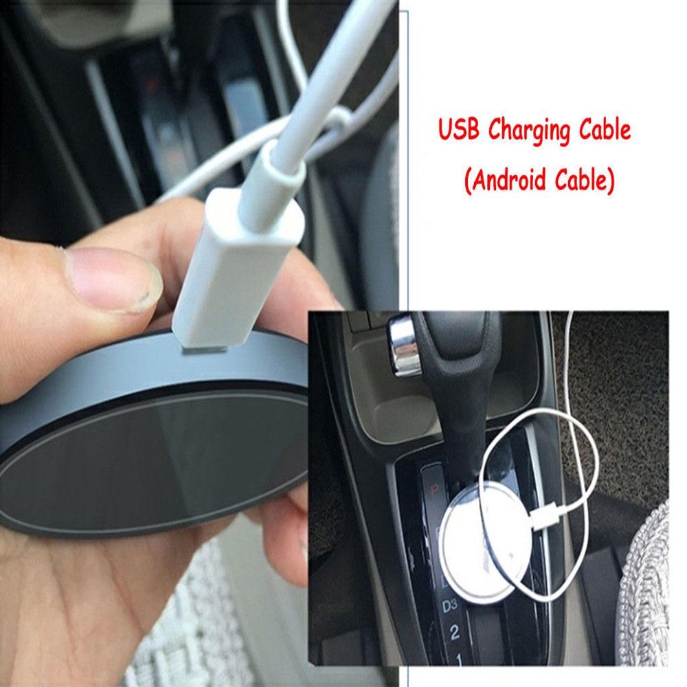 Led Colorful 2pcs Car Cup Holder Pad Mat For Auto Atmosphere Lights