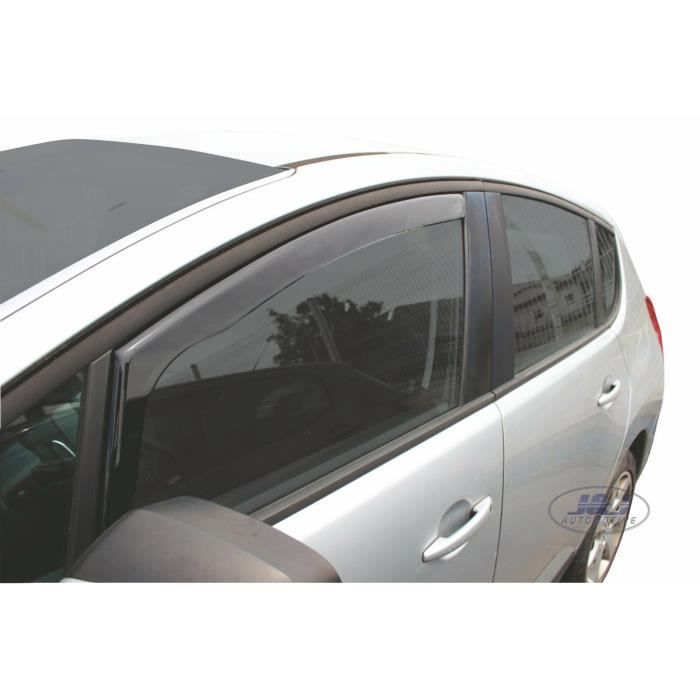 J&amp;J AUTOMOTIVE | Heko Deflecteurs d'air Déflecteurs de Vent Pour Peugeot 3008 2009-2016