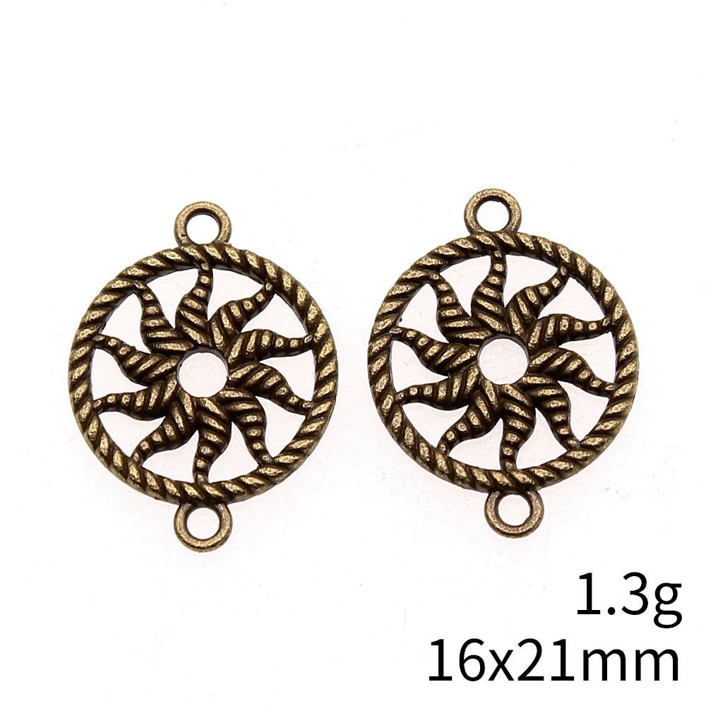 Gifts For Women Jewelry Materials Hollow Flower Connector Accessories Parts Cheapest Items Accessories And Components