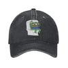 Pepe The Frog Sluneční Baseballová Čepice FeUnisex Unisex Potisk Trucker Čepice Letní yk Retro Kpop Rock Prodyšná Snapback Čepice