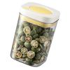 Vacuum Seal Container for Food Preservation Clear Snacks and Dry Goods Storage Jar Kitchen Organization Accessories