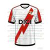 25-26 New Rayo Vallecano Football Shirt Kids Adults T-Shirt Y2K Street Style Quick Dry Training Fitness Top Casual Sportswear