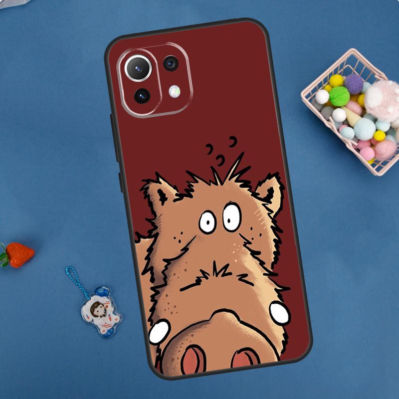 Cute wild boar funny Cartoon Case For Xiaomi 14T Pro 13T 11T 12T 13 14 15 Ultra POCO X7 Pro X3 X5 X6 F5 F6 M6 Pro Cover