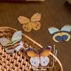 4 Pcs Colourful Butterfly Bookmarks Cute Magnetic Bookmark Aesthetic Book Page Hodler Kawaii Stationery Reading Accessories