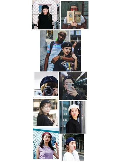 KANGOL Unisex Summer Mesh Beret - Hyuna Style Windproof Flat Cap