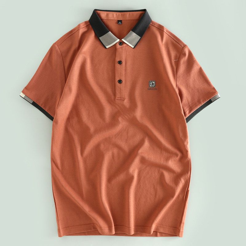 Foreign Trade Export Balance Cool Feeling Short sleeve Polo Shirt Men's Summer New Casual Fashion Simple Not Easy-Shaped Collar T-shirt