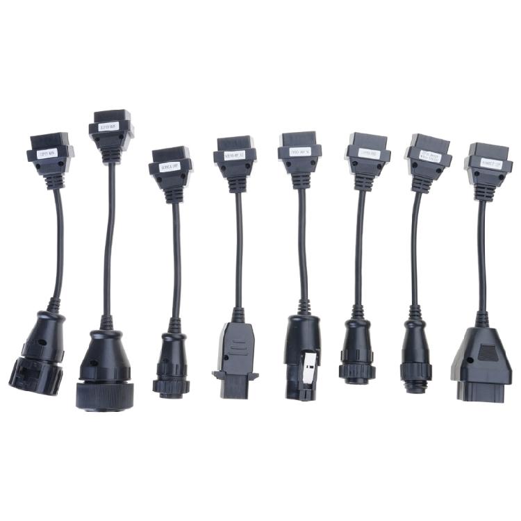 

Universal Truck Diagnostic Cable Cord Adapter Converter Plastic Construction For Mechanic Tool Commercial Truck Systems 1