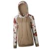 Women Hoodie Print Long Sleeve Hooded Sweater Top