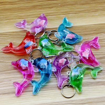 Portachiavi Delfino Galleggiante Per Anello Chiavi Auto Carina Balena Oceano Ciondolo Accessori Borse Donna Ciondoli Pendente Regalo