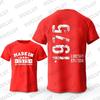 T-Shirts for Men Vintage Made In 1975  48th Birthday 48 Years T-Shirt Mens Tshirt Street Fashion Short Sleeve Shirt Men Clothing