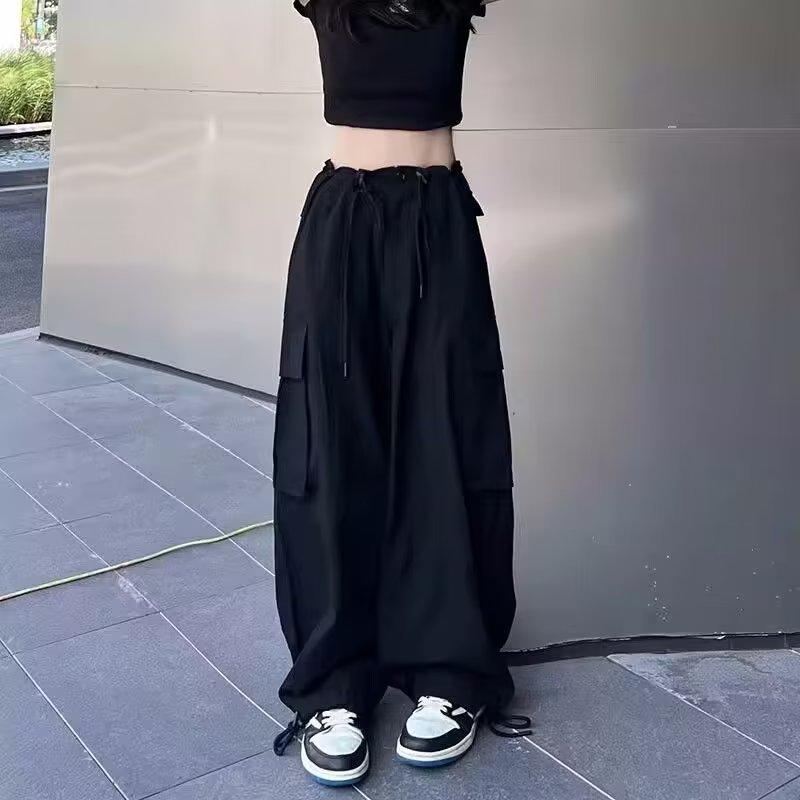 Women's Fashion Casual High Waist Wide Leg Pants