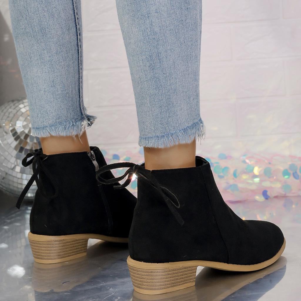 Leopard Print Women Ankle Boots Female Fashion Elegant Dancing Party Prom Shoes Woman Square Mid Heel Women's Modern Short Boots