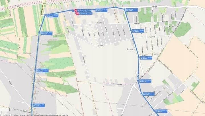 Lokalizator Gps Auta Pojazdu Samochodu Tracker 12V 24V System Śledzenia