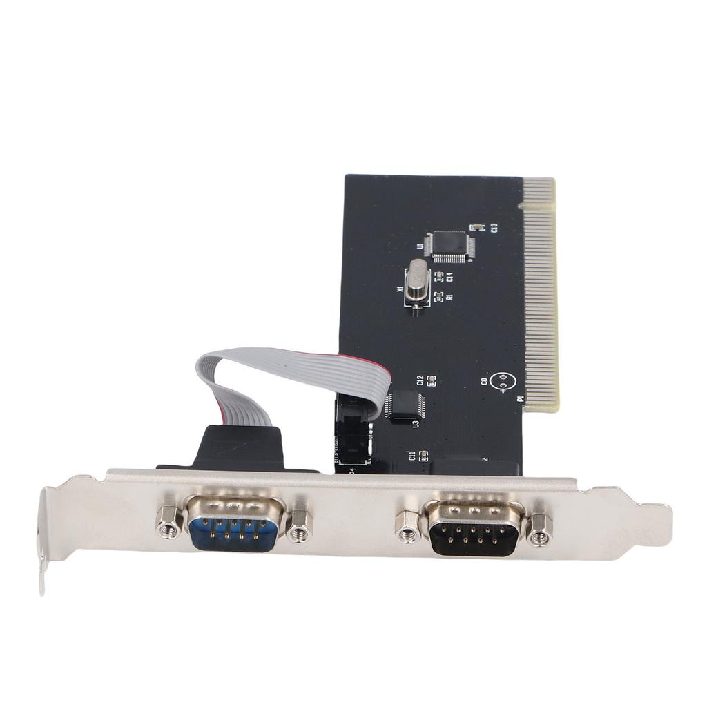 PCIe Serial Expansion Card 2 Port PCI Express 1.0 X 1 to Industrial DB9 COM RS232 Converter Adapter Controller for