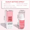 DUNUF 1 Pieza Spray Fijador de Maquillaje Hidratante previene que el maquillaje facial se derrita y se desvanezca sin aceite durando fresco