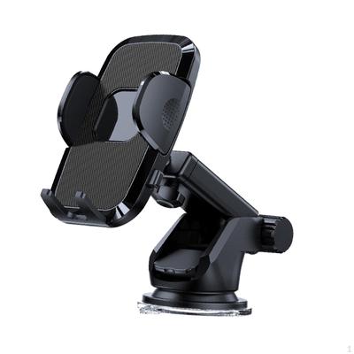 Soporte para teléfono de coche, soporte de soporte para móvil con ventosa y rotación de 360°