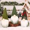 3Pcs Knitted Christmas Doll Pendant Gnome Elf Doll Christmas Tree Decor Cute Santa Plush Doll