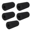 5PCS Pool Filter Sponge PU Sponge Black Reusable Washable Cylindrical Simming Pool Filter Foam for Pool Pump
