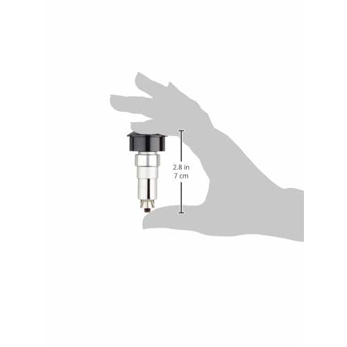 Daytona HIGHSIDER Motorcycle Bar End Mirror Adapter Left and Right Set Universal Type Compatible with Handlebar Inner Diameter 12-22mm Dot Black 96706