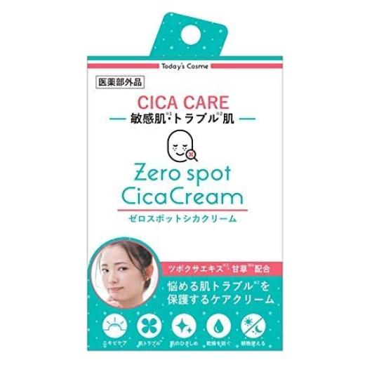 

Popberry Zero Spot Cica Cream Sensitive Acne Korean Cosmetics 30ml, Skin, Care, [Quasi-drug] белый