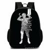 Naruto Peripheral Schoolbag Naruto Sasuke European and American Elementary and Middle School Students Backpack Cartoon Animation Computer Bag