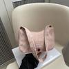 Underarm Silver Bag Women'S Summer Fashion Niche Design Shoulder Handbag High Value Small Bag