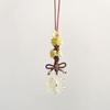 Chinese Style Mobile Bag Pendant Ice Transparent Mobile Phone Strap Star Flower Pendant  Keychain