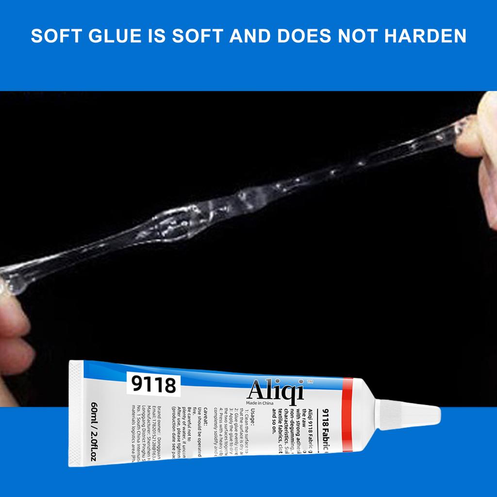 Strong Fabric Glue Clear Quick Dry Patching Glue for Clothing Repair and Permanent Bonding Glue Waterproof Adhesive