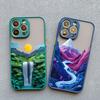 Printing Mountains Rivers Flowing Water Phone Case For IPhone 16 15 14 Pro Max Plus 13 12 Mini 11 Pro Max X XR XS 8 7 SE2 Covers