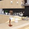 Floating Coffee Cup Sculpture Decors Mini Spilling Pouring Mugs Splash Pouring Coffee Mug Modern Home Decorations Gift